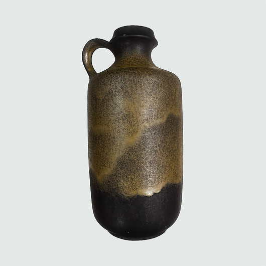 wazony Ceramiczny wazon z uchem Ceramano Gobi, Niemcy, lata 70.