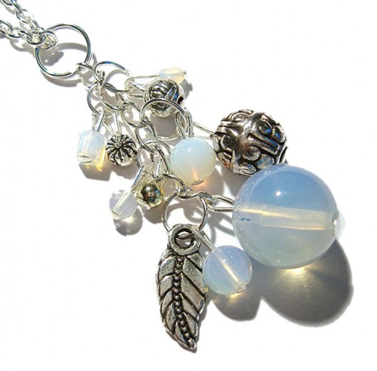 wisior - opal... Love Life and Forest