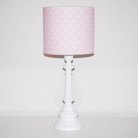Abażur Pink Dots 25x25x22cm Majunto