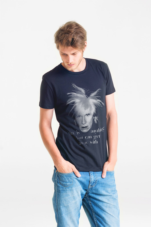 WARHOL PORTRAIT Męski T-shirt GAU great as You