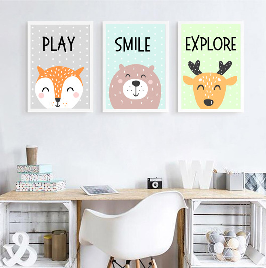 obrazy i plakaty do pokoju dziecięcego PLAKATY DO POKOJU DZIECKA kolorowe obrazki