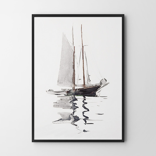 plakaty Plakat Samotny rejs