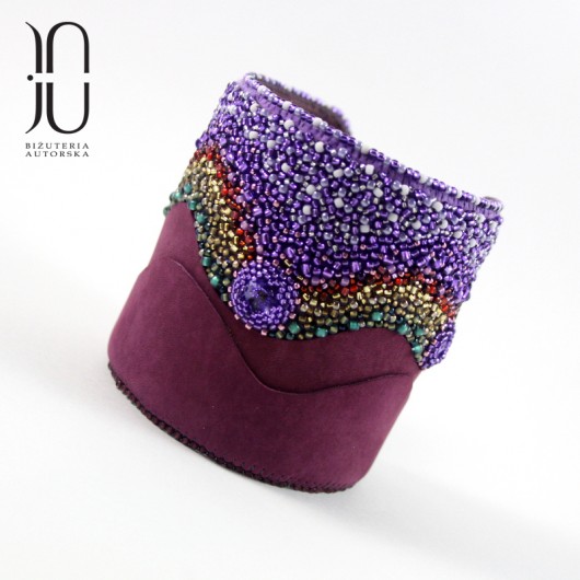 Alfa - bransoleta z kryształami Swarovski Justyna Jurczyk