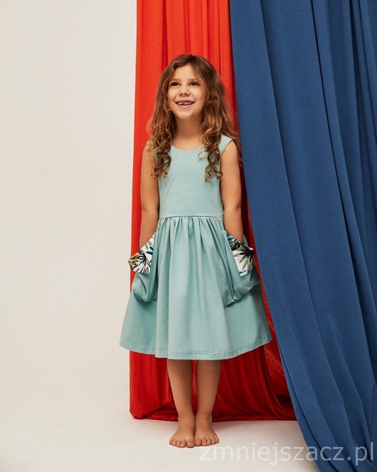 Sukienka dziewczęca Surf Dress Blue Banana Kids