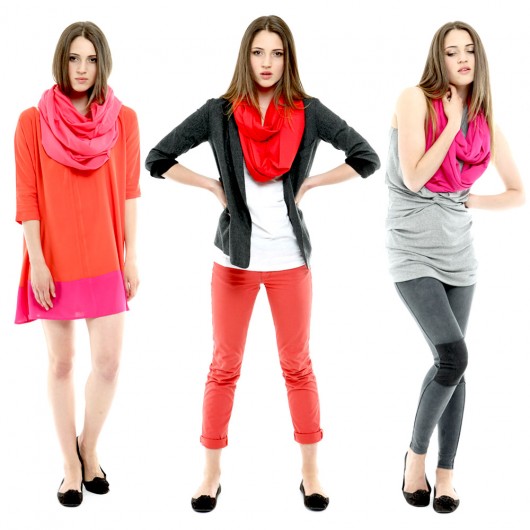Zestaw 3 Tub Szali Kominów ORCHIDEA (opaska) CADOaccessories
