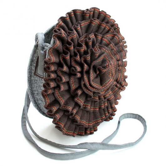goffro bag czekolada alter trendy mody