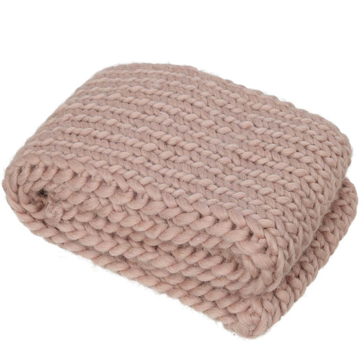 szale damskie Peruvian scarf powder pink