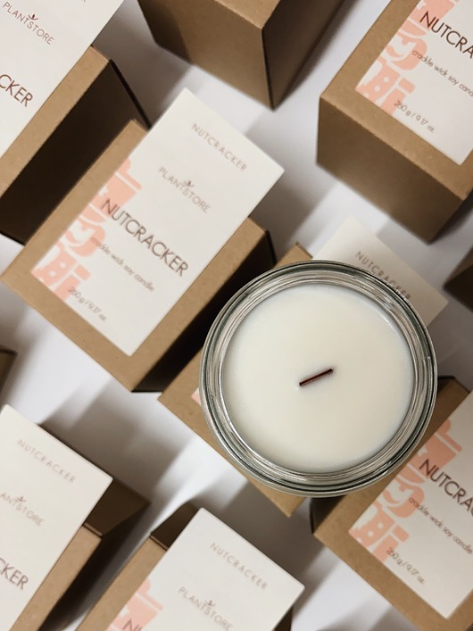 świece zapachowe NUTCRACKER Świeca sojowa DUŻA 260 g