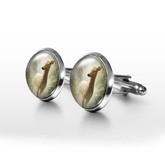 spinki do mankietów Sarna - spinki do mankietów