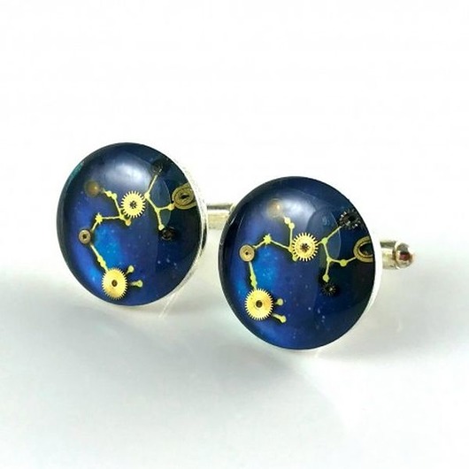 spinki do mankietów Spinki Drobiny Przeznaczenia  dla "Strzelec"