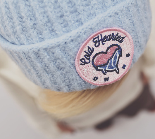 Czapka Soft Blue Plush Beanie DONT NEED NO SAMURAI