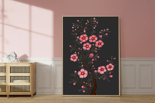 plakaty Plakat Tet flowers