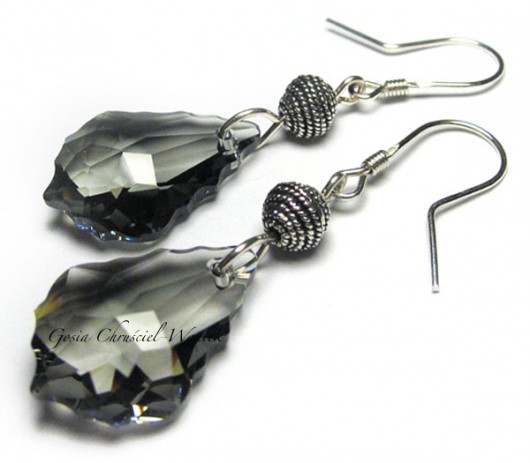 kryształ Swarovski w srebrze Gosia Chruściel-Waniek