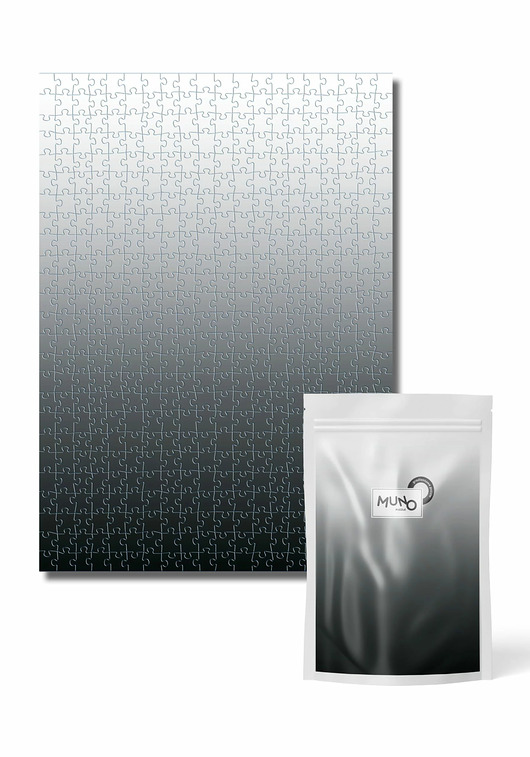 puzzle dla dzieci Puzzle 500 el gradientowe czarno-białe "Enigma" by Wiktoria Zychowicz w eco-w