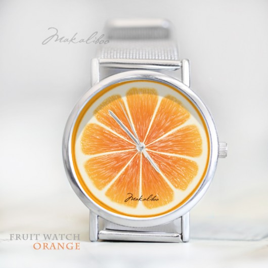 Orange Watch + ball Makaliboo
