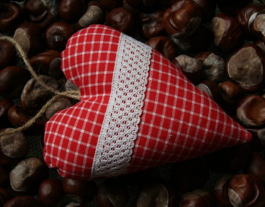 Ozdobne serducho :-) Balik Hand Made