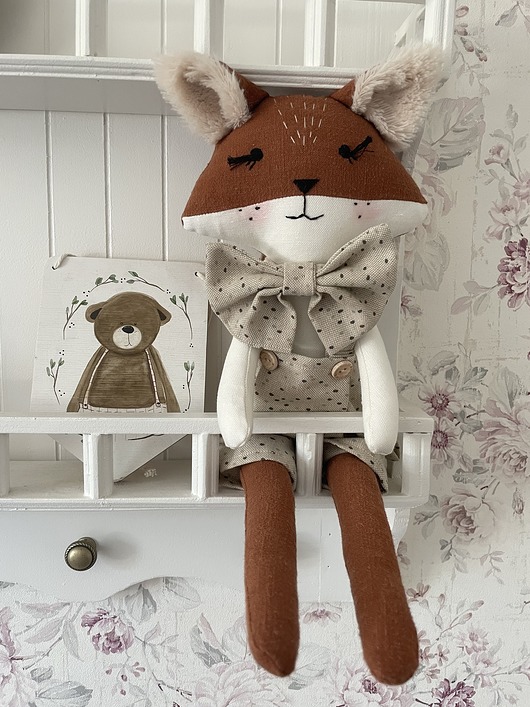 misie i maskotki Maskotka Lisek Adaś 45 cm