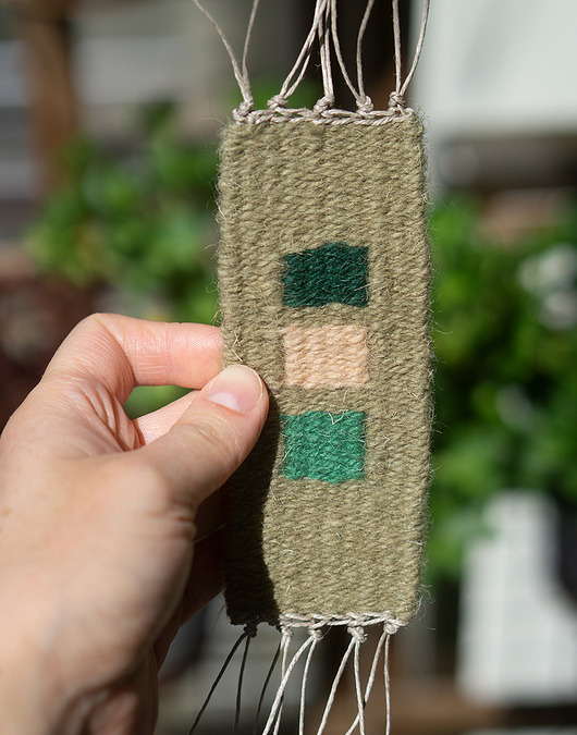 zakładki do książek Tkana zakładka do książki