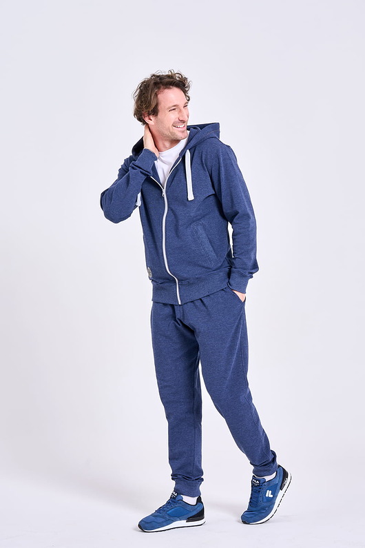 spodnie męskie Spodnie dresowe długie męskie jeans - Rozmiar: M