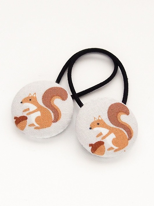 ozdoby do włosów dla dzieci Gumki do włosów wiewiórki IN THE FOREST