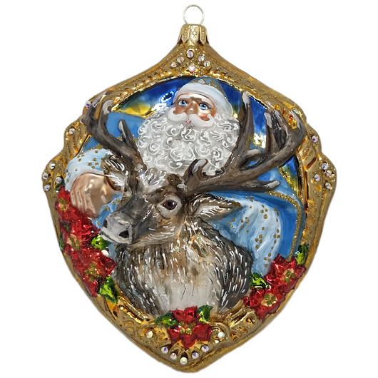 bombki Kolekcjonerska ozdoba świąteczna ręcznie malowana kolorowy medalion