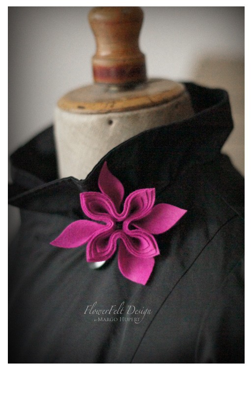 fuchsia FlowerFelt Design