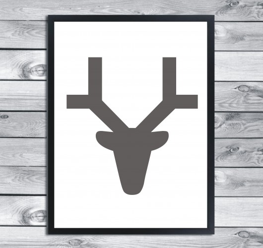 POSTER - Jeleń- 30x40 cm KOKO by HOKO