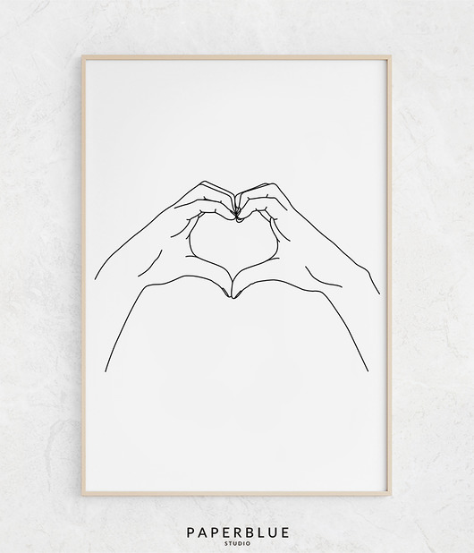 LOVE012 - print Paperblue Studio