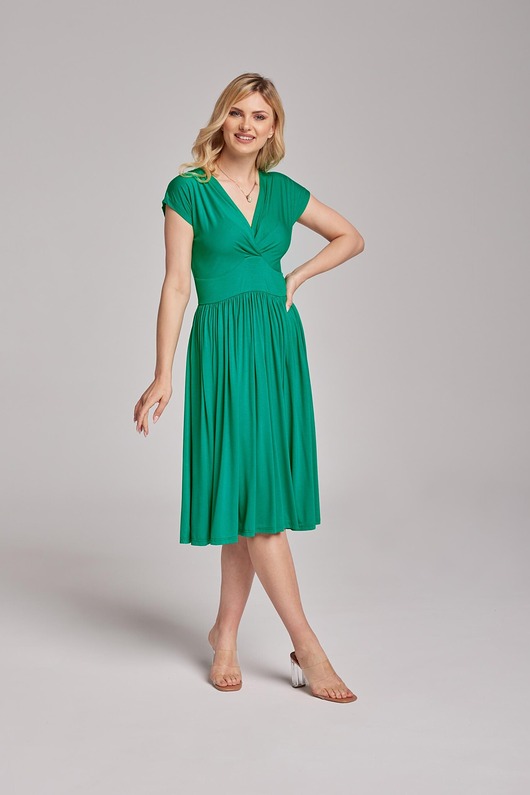 sukienki midi damskie Imbir sukienka midi