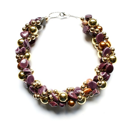 Golden ceramics Republika jewelry