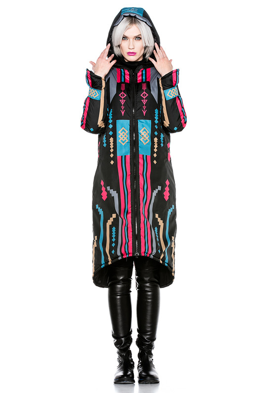 Płaszcz zimowy Ethnic COLORAT