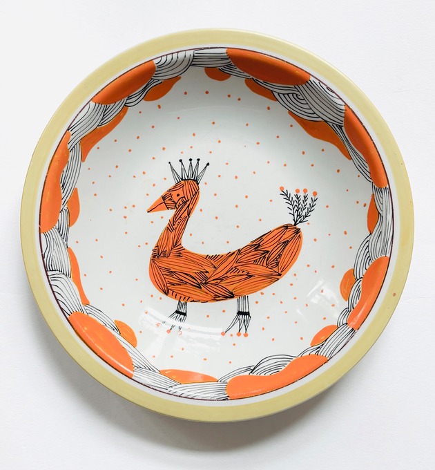 Ozdoby na ścianę Kaczka dziwaczka