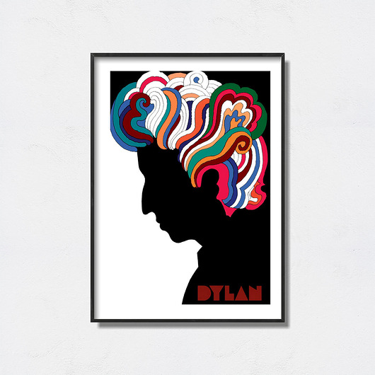 plakaty Plakat Bob Dylan Colour