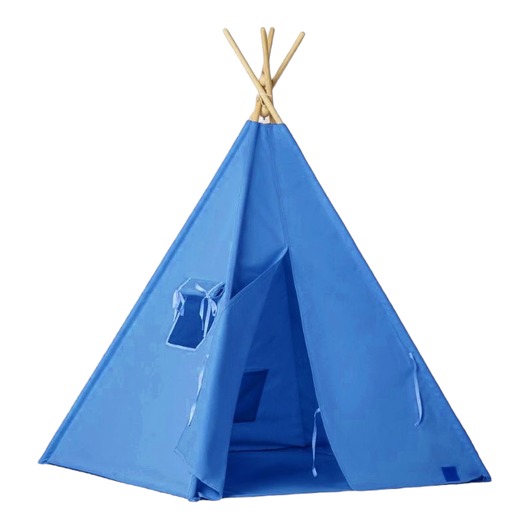 namioty i tipi dla dzieci Namiot TIPI dla dzieci kolor  niebieski