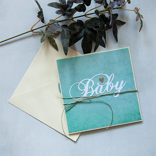 Kartka Baby Gosia Sendlewska