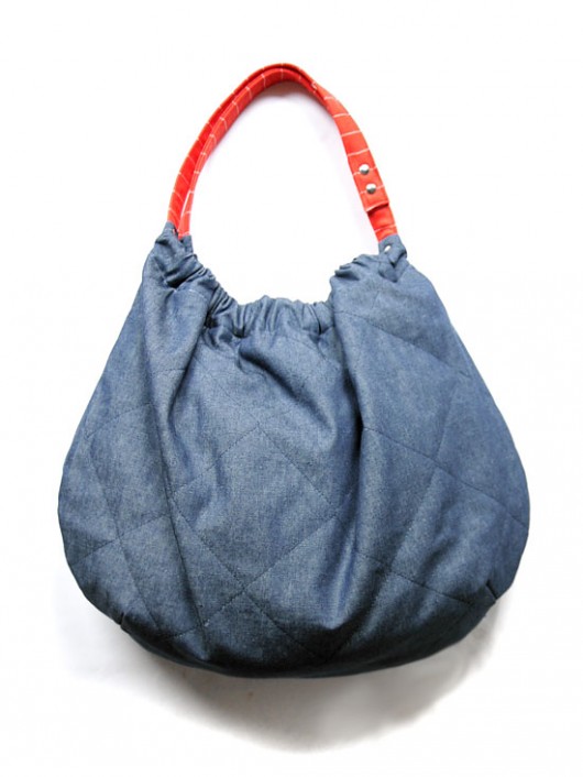 torba  - denim marine - elfagado