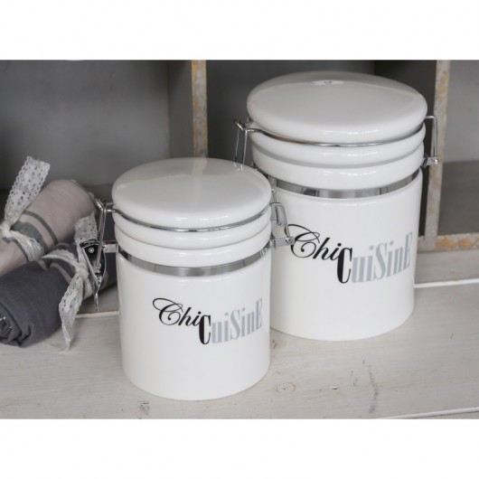 Pojemnik porcelanowy Chic Cuisine większy MIA home