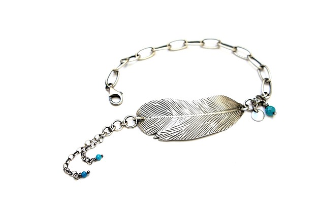 bransoletki wire wrapping Indianki  vol.2 - bransoletka