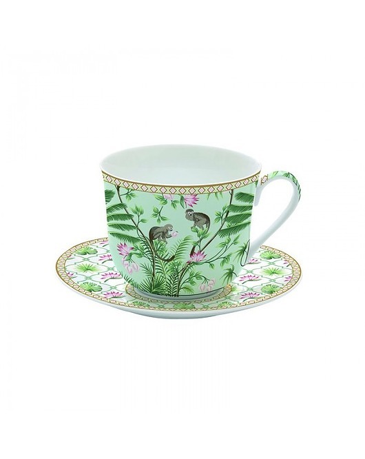 Filiżanka Porcelanowa ze Spodkiem Africa Uganda MIA home