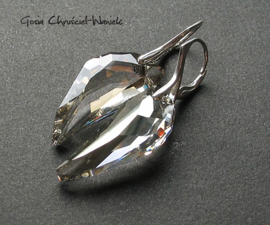 kryształ Swarovski silver shade - nowość Gosia Chruściel-Waniek