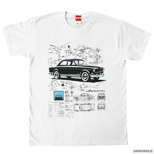 t-shirty męskie koszulka VOLVO AMAZON tshirt