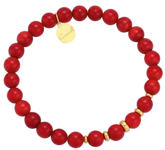 Bransoletka z jadeitów i srebra 925 Coccola JEWELLERY