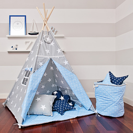 Zestaw Tipi z Matą Morska Bryza Fun with Mum