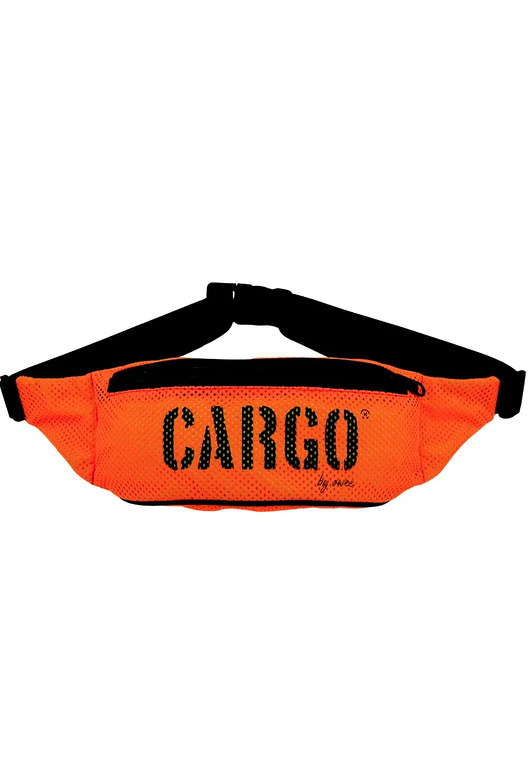 saszetka nerka Nerka CLASSIC mesh neon orange