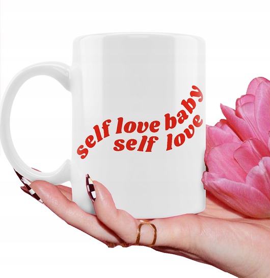 kubki Kubek prezent pozytywny SELF LOVE BABY