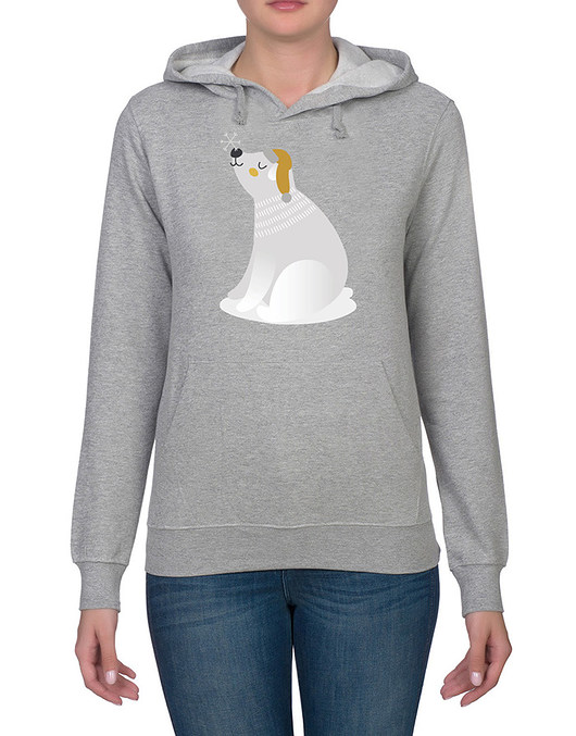 Bluza damska z misiem polarnym Love Life and Forest