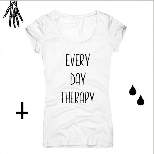 Everyday Therapy!-T-shirt Oh La La