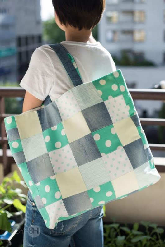 Shopper w grochy GOYASHI