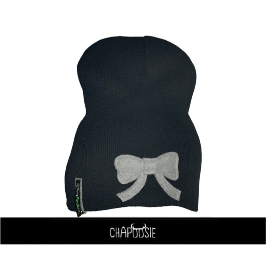 Czapka CHAPOOSIE Kokardka Bow Beanie CHAPOOSIE1old