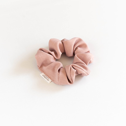 Scrunchie DIRTY PINK wu handmade